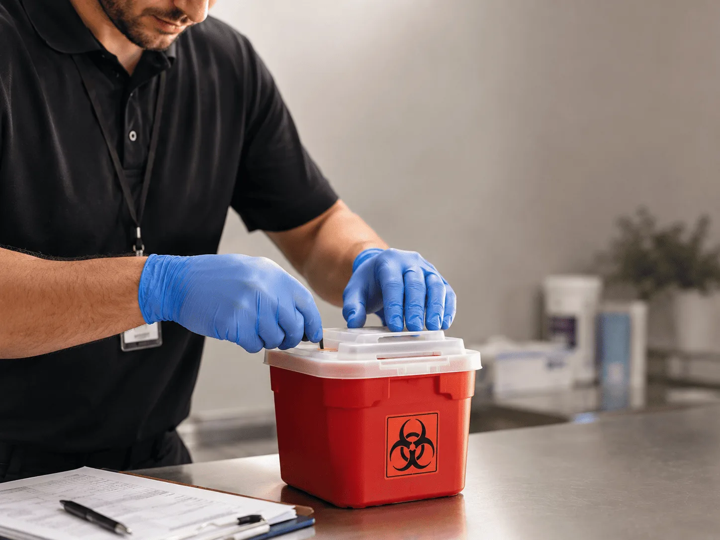Why choose Sharps Waste Disposal in Schulter, OK